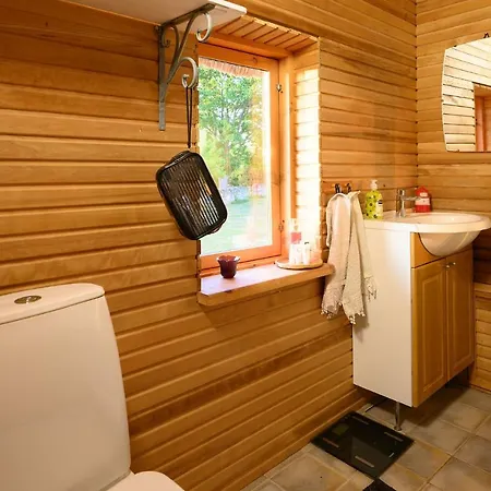 Log House With A Sauna And Hot Tub In Atla!