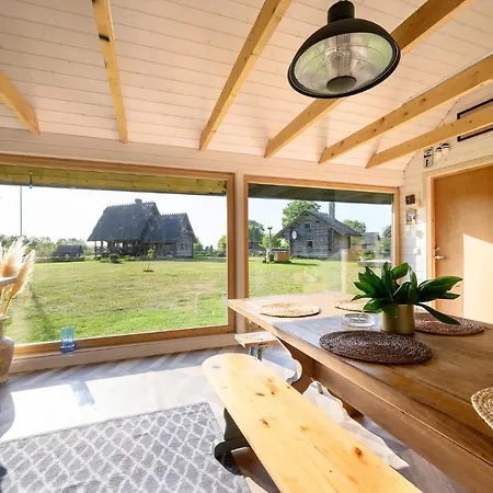 Log House With A Sauna And Hot Tub In Atla! Сasa de vacaciones Atla